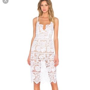For love and lemons Gianna midi dress small